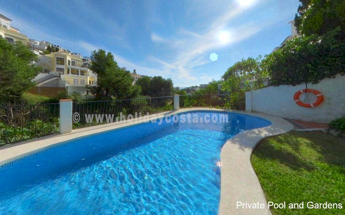 ISGA Nerja villa to rent   The Garden Apartment