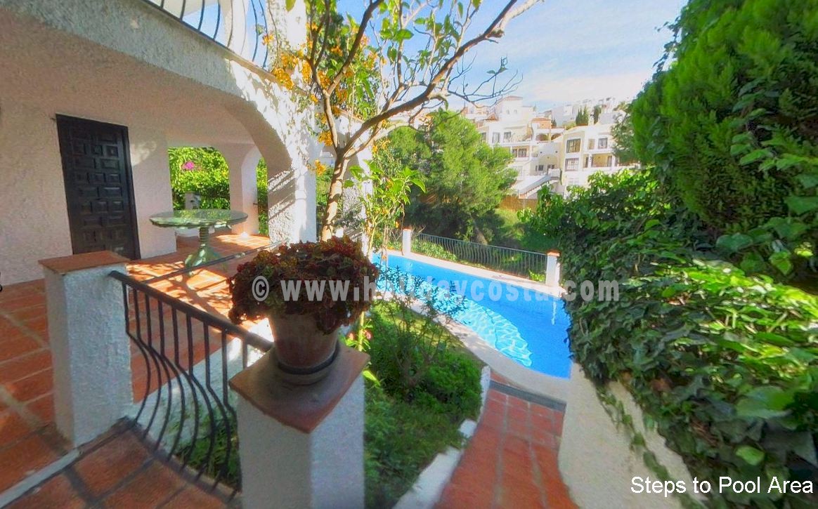 ISGA Nerja villa to rent   The Garden Apartment